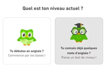 UX Writing sur Duolingo