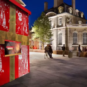 Place strasbourgeoise au couleurs de Noël