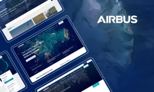 Mise en situation du site internet Airbus