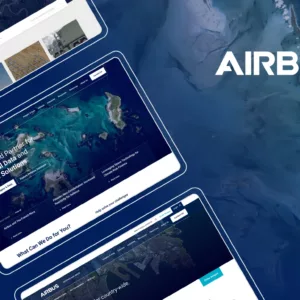 Mise en situation du site internet Airbus