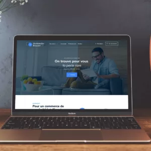 Mise en situation de l'outil en ligne Demander trouver