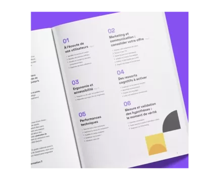 Sommaire guide taux transformation site web - Checklist optimisation UX conversion agence Adeliom
