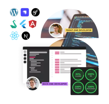 Adeliom, expert technique front et back-end, pour vos projets web, mobile et e-commerce les plus complexes.