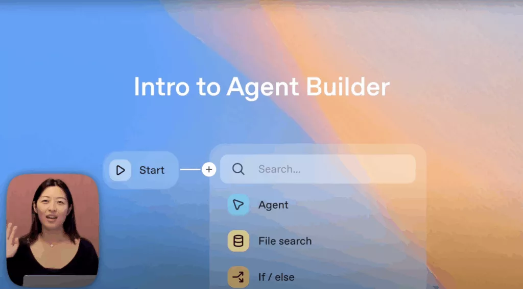 Vidéo démo de l'agent Builder